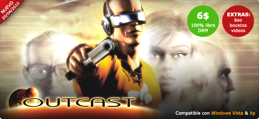 Reedici&oacute;n online de 'OUTCAST' optimizado para Win. Vista & Xp